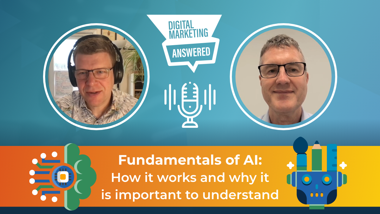The Fundamentals of AI Image Banner with Tim Butler and Professor Paul Watson