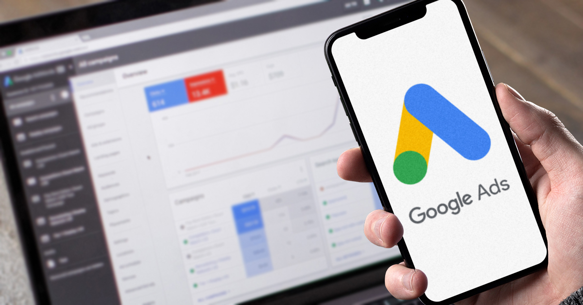 google ads auction report on mobile and desktop