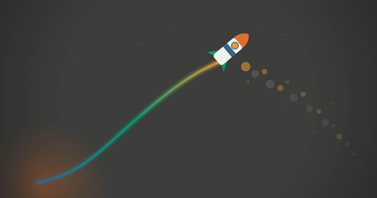 AI project rocket launching and then falling
