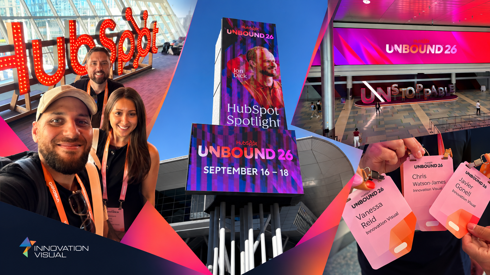 Innovation Visual team at HubSpot Unbound 2026